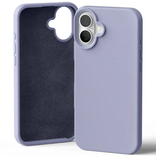 Kup Carcasa din silicon Mercury pentru Apple iPhone 16 Plus lavandă - MCR385 - {ean13} - Sklep Home Screen