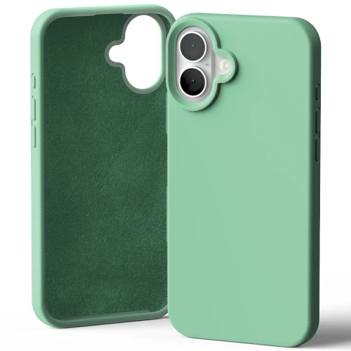 Kup Etui Mercury Silicone do Apple iPhone 16 Plus zielony - MCR387 - {ean13} - Sklep Home Screen