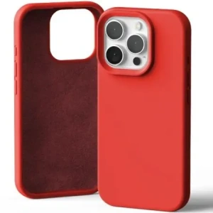 Kup Carcasă din silicon Mercury pentru Apple iPhone 16 Pro roșie - MCR389 - {ean13} - Sklep Home Screen