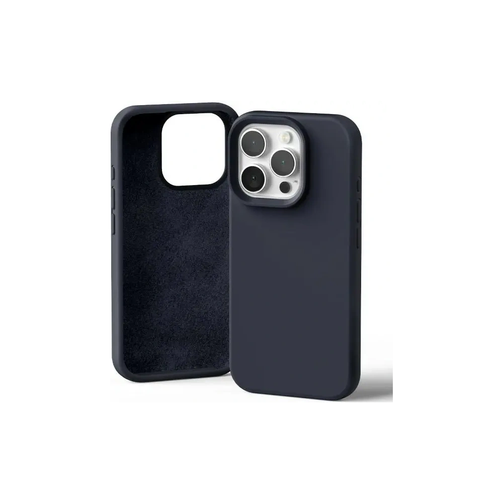 Etui Mercury Silicone do Apple iPhone 16 Pro granatowy