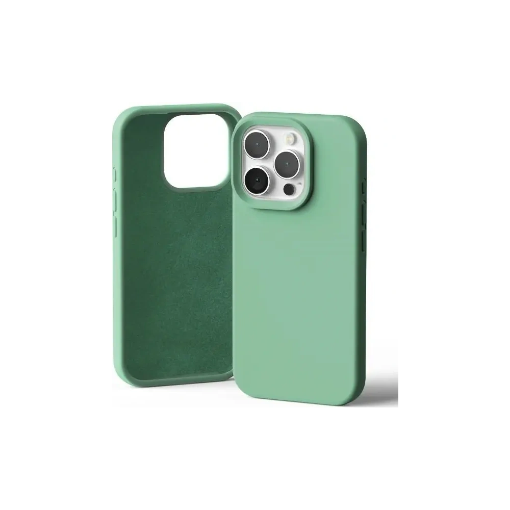 Etui Mercury Silicone do Apple iPhone 16 Pro zielony
