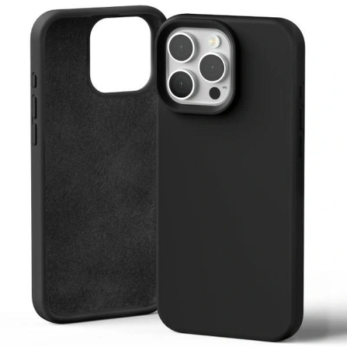 Kup Etui Mercury Silicone do Apple iPhone 16 Pro Max czarny - MCR396 - {ean13} - Sklep Home Screen