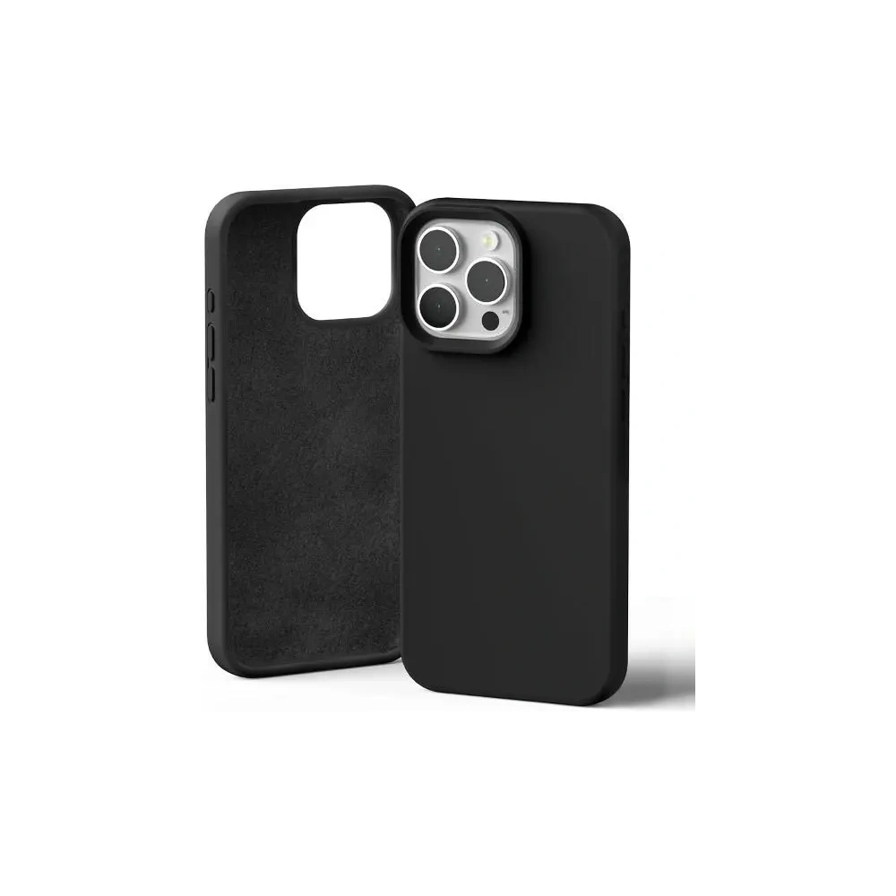 Etui Mercury Silicone do Apple iPhone 16 Pro Max czarny