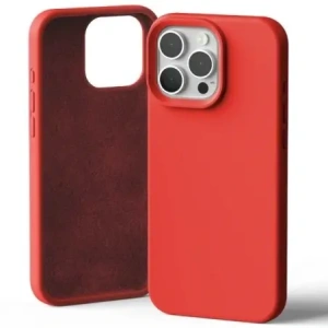 Kup Etui Mercury Silicone do Apple iPhone 16 Pro Max czerwony - MCR397 - {ean13} - Sklep Home Screen