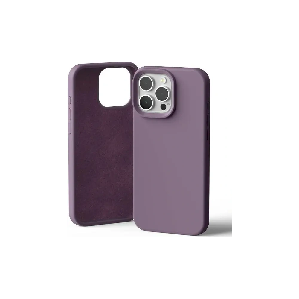 Etui Mercury Silicone do Apple iPhone 16 Pro Max fioletowy