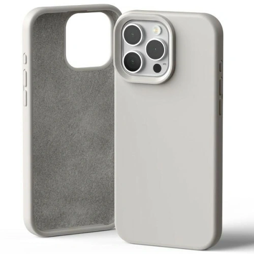 Kup Etui Mercury Silicone do Apple iPhone 16 Pro Max kamienny - MCR400 - {ean13} - Sklep Home Screen