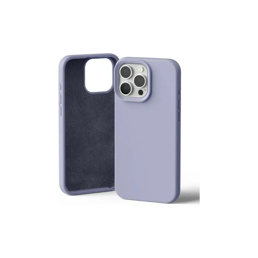 Etui Mercury Silicone do Apple iPhone 16 Pro Max lawendowy