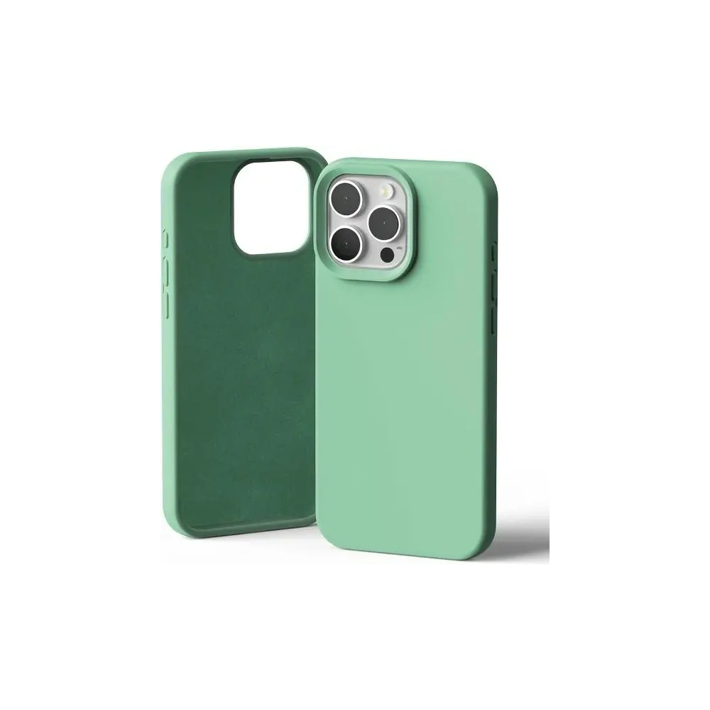 Etui Mercury Silicone do Apple iPhone 16 Pro Max zielony
