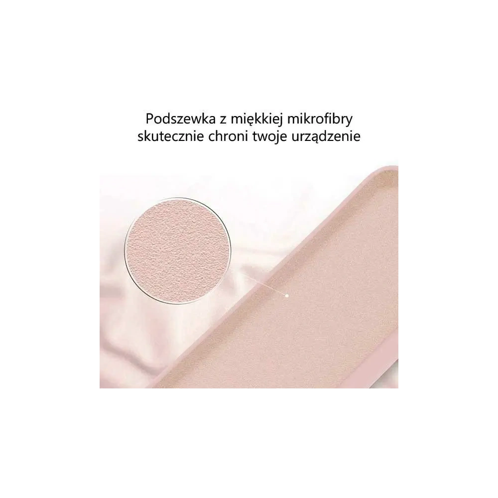 Etui Mercury Silicone do Samsung Galaxy A04s różowo-piaskowy