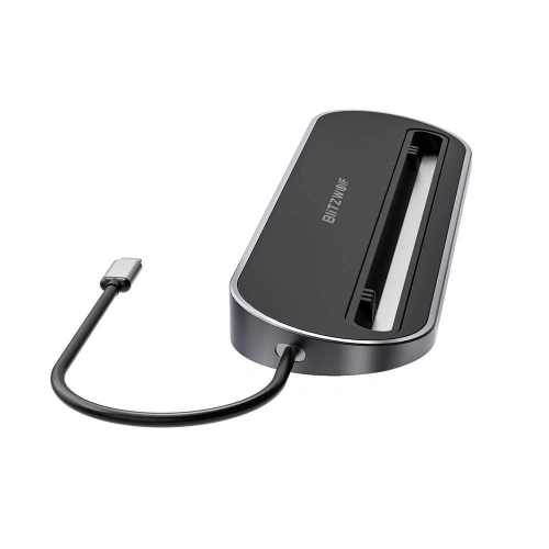 Kup Adapter 12w1 Blitzwolf BW-TH9 Hub USB-C na 2x USB 3.0 + 2x USB 2.0, VGA, RJ45, 3.5 mm jack, HDMI - BLZ248 - {ean13} - Sklep Home Screen