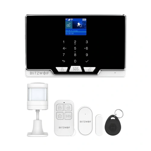 Buy Blitzwolf BW-IS6 Wi-Fi+2G Security Alarm System Kit - BLZ249 - {ean13} - Home Screen Store Europe