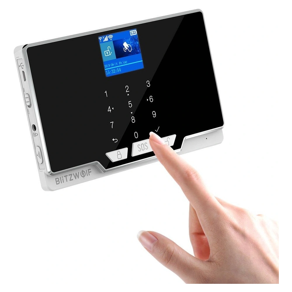 Zestaw systemu alarmowego Blitzwolf BW-IS6 WiFi + 2G 