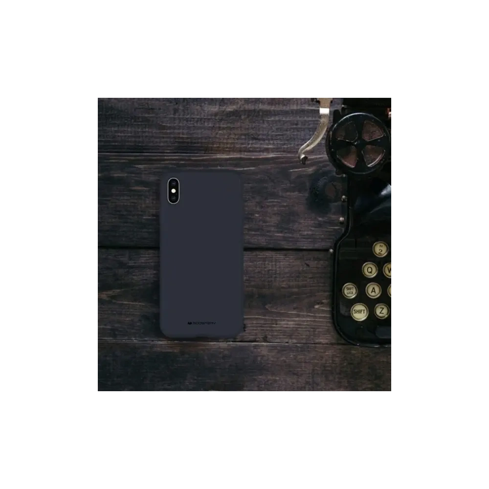 Etui Mercury Silicone do Samsung Galaxy M33 5G granatowy