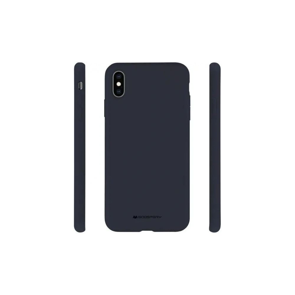 Etui Mercury Silicone do Samsung Galaxy S23 Ultra granatowy