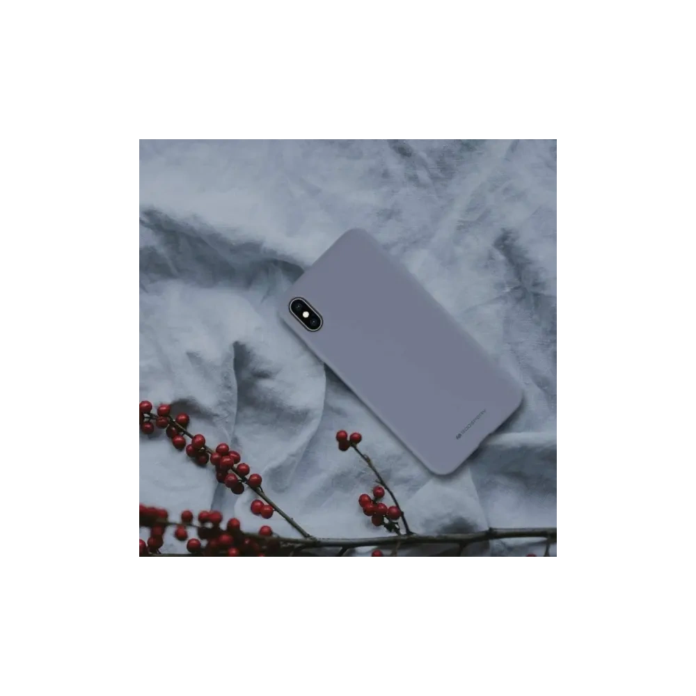 Etui Mercury Silicone do Samsung Galaxy S23+ Plus lawendowy