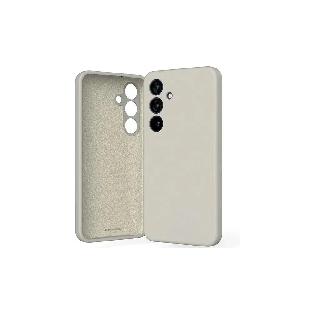 Etui Mercury Silicone do Samsung Galaxy S24 kamienny