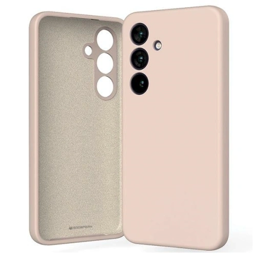 Buy Mercury Silicone Case Samsung Galaxy S24 pink sandy - MCR466 - {ean13} - Home Screen Store Europe