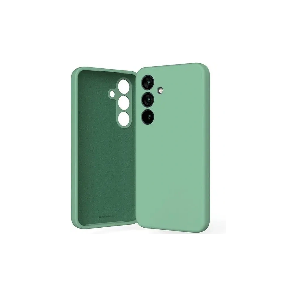 Etui Mercury Silicone do Samsung Galaxy S24 zielony