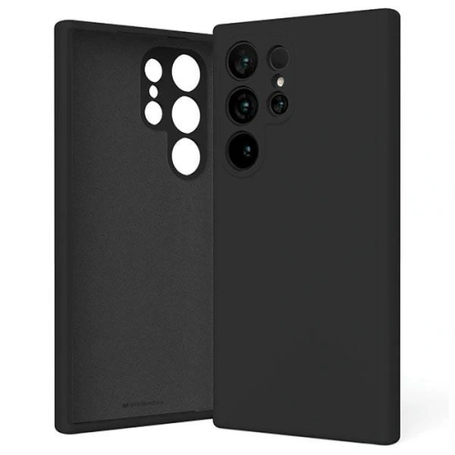 Buy Mercury Silicone Case Samsung Galaxy S24 Ultra black - MCR468 - {ean13} - Home Screen Store Europe