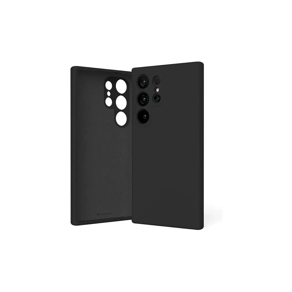 Etui Mercury Silicone do Samsung Galaxy S24 Ultra czarny