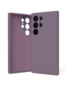 Mercury Silicone Case Samsung Galaxy S24 Ultra purple