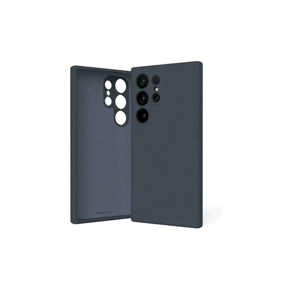 Etui Mercury Silicone do Samsung Galaxy S24 Ultra granatowy