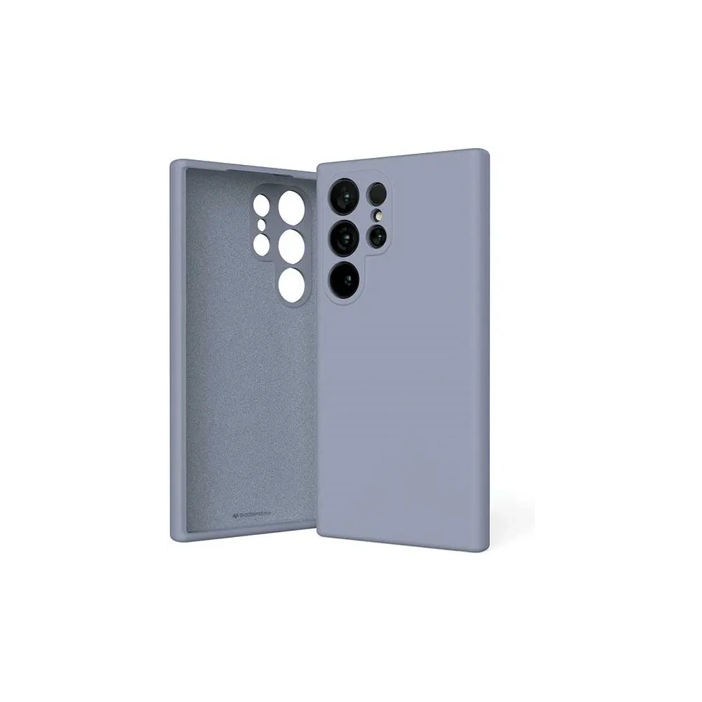 Etui Mercury Silicone do Samsung Galaxy S24 Ultra lawendowy