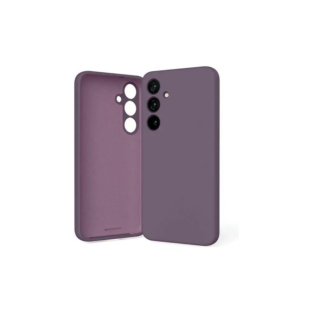 Etui Mercury Silicone do Samsung Galaxy S24+ Plus fioletowy
