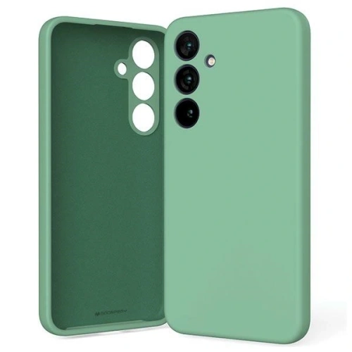 Kup Husa din silicon Mercury pentru Samsung Galaxy S24+ Plus verde - MCR483 - {ean13} - Sklep Home Screen
