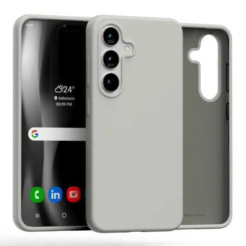 Kup Husa din silicon Mercury pentru Samsung Galaxy S25 piatră - MCR490 - {ean13} - Sklep Home Screen