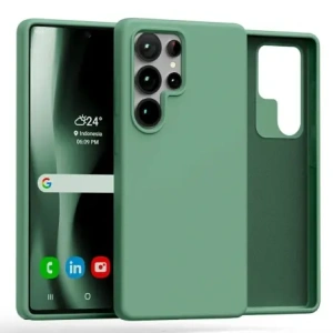 Buy Mercury Silicone Case Samsung Galaxy S25 Ultra green - MCR499 - {ean13} - Home Screen Store Europe
