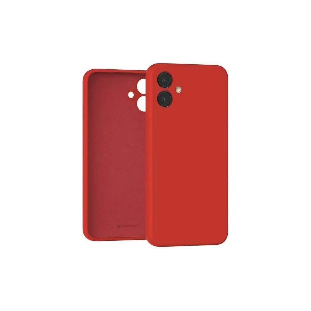 Etui Mercury Silicone do Samsung Galaxy A05 czerwony