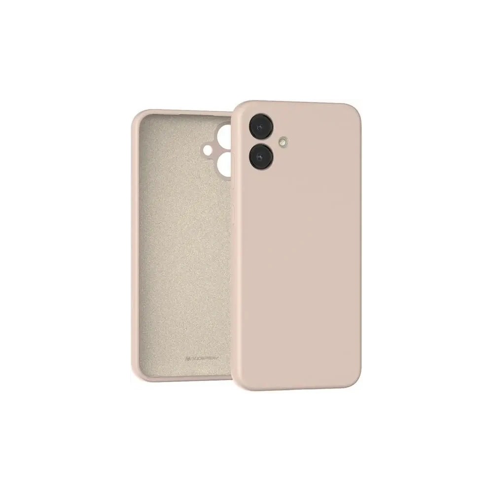 Etui Mercury Silicone do Samsung Galaxy A05 różowo-piaskowy
