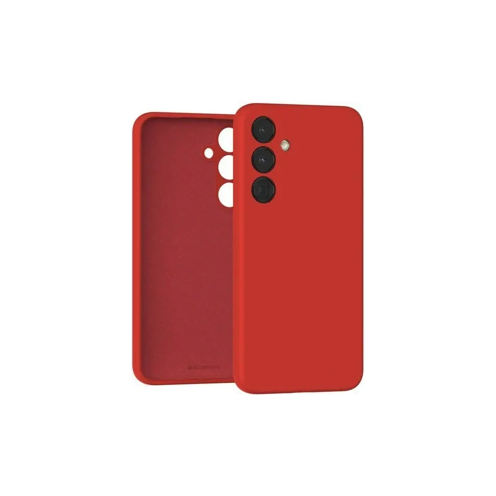 Etui Mercury Silicone do Samsung Galaxy A05s czerwony