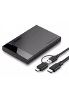 UGREEN US221 2,5" HDD/SSD külső ház, SATA, USB 3.0 + USB-C USB-C 3.1-hez