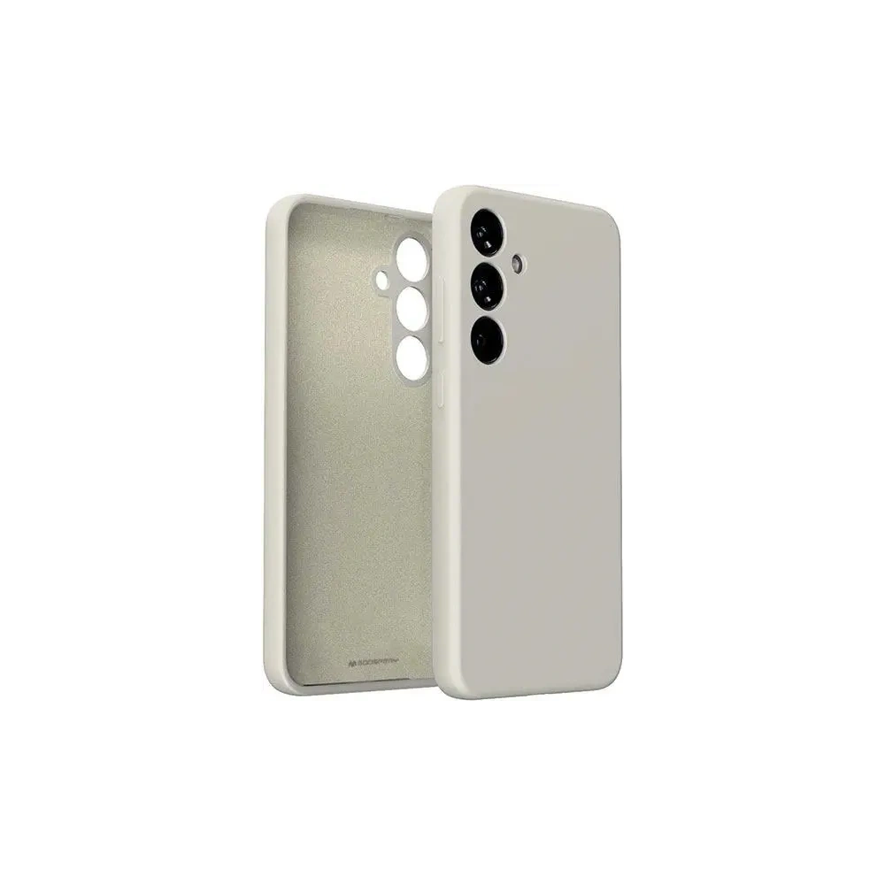 Etui Mercury Silicone do Samsung Galaxy S23 FE jasnoszary