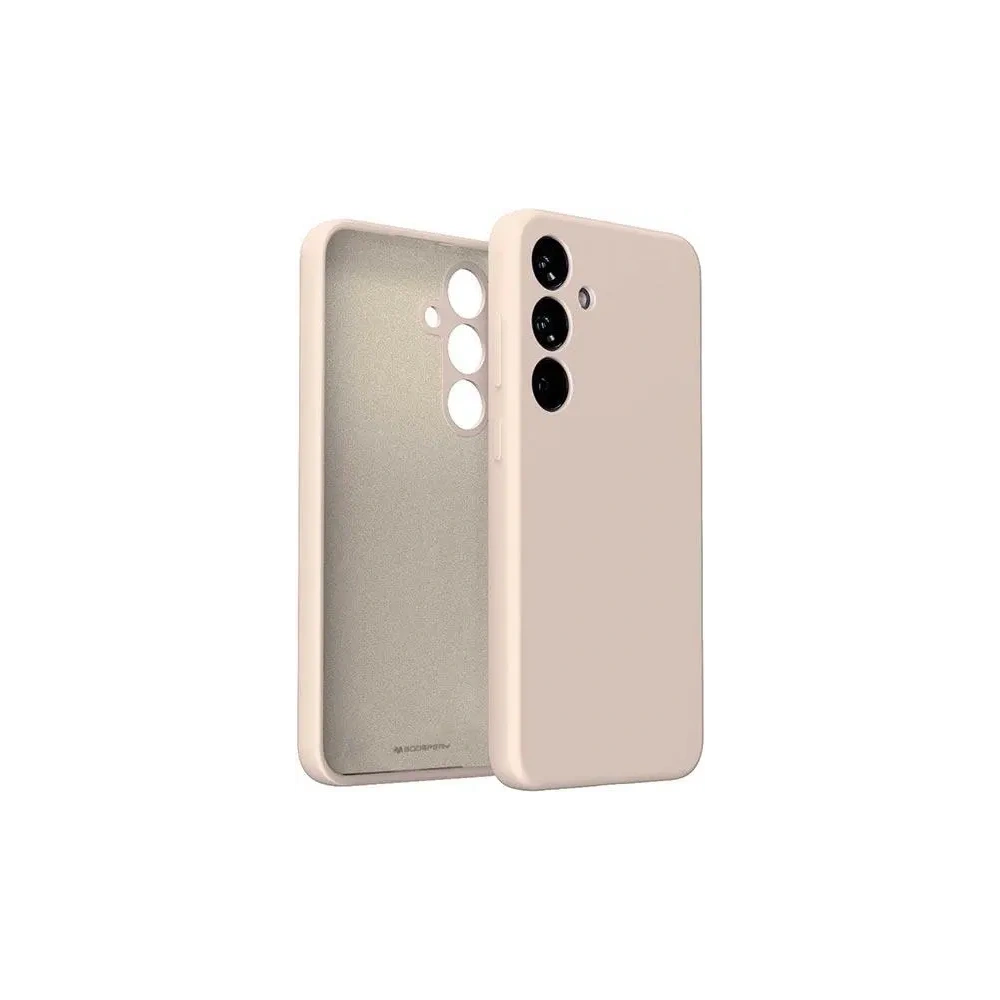 Etui Mercury Silicone do Samsung Galaxy S23 FE różowo-piaskowy