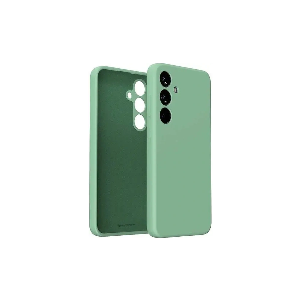 Etui Mercury Silicone do Samsung Galaxy S23 FE zielony
