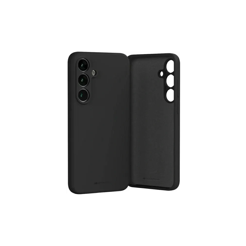 Etui Mercury Silicone do Samsung Galaxy S24 FE czarny