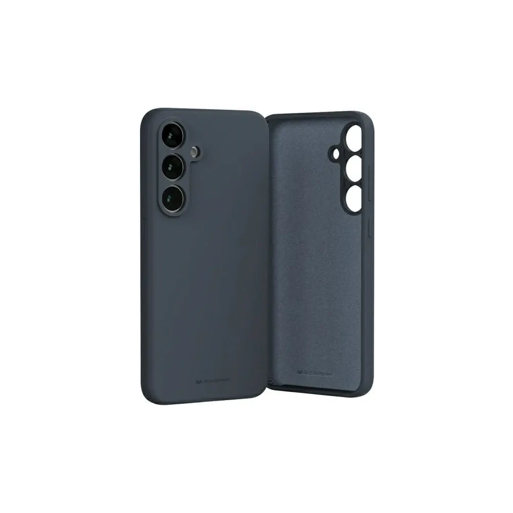Etui Mercury Silicone do Samsung Galaxy S24 FE granatowy