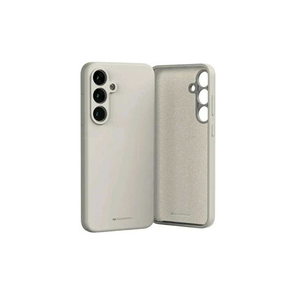 Etui Mercury Silicone do Samsung Galaxy S24 FE kamienny