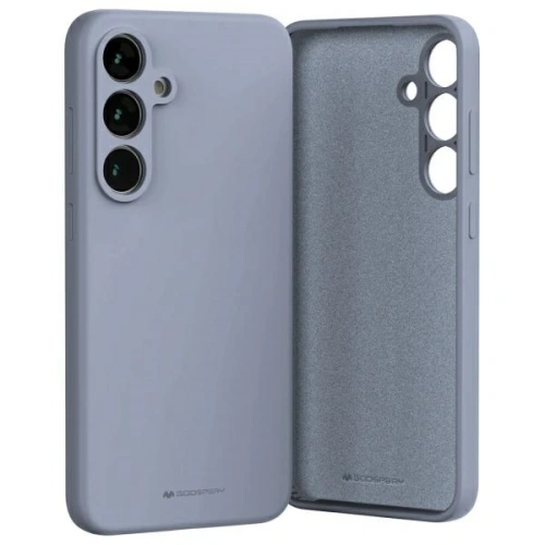Buy Mercury Silicone Case Samsung Galaxy S24 FE lavender grey - MCR563 - {ean13} - Home Screen Store Europe