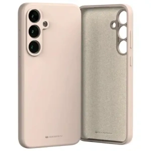 Buy Mercury Silicone Case Samsung Galaxy S24 FE sand rose - MCR564 - {ean13} - Home Screen Store Europe