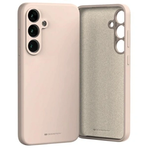 Buy Mercury Silicone Case Samsung Galaxy S24 FE sand rose - MCR564 - {ean13} - Home Screen Store Europe