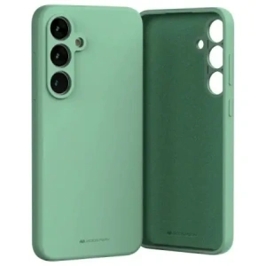 Buy Mercury Silicone Case Samsung Galaxy S24 FE green - MCR565 - {ean13} - Home Screen Store Europe