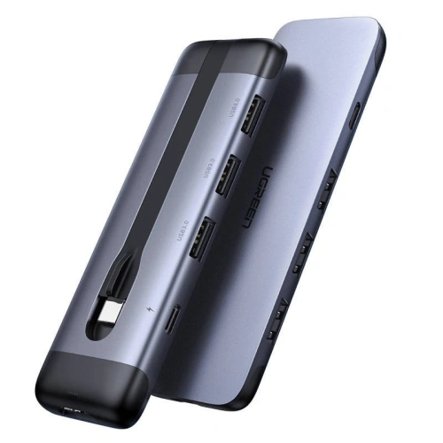 Kup UGREEN CM285 5 az 1-ben USB-C Hub 3x USB 3.0 + HDMI + USB-C PD - UGR420 - {ean13} - Sklep Home Screen
