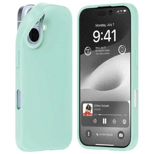 Kup Etui Mercury Soft do Apple iPhone 16 miętowy - MCR592 - {ean13} - Sklep Home Screen