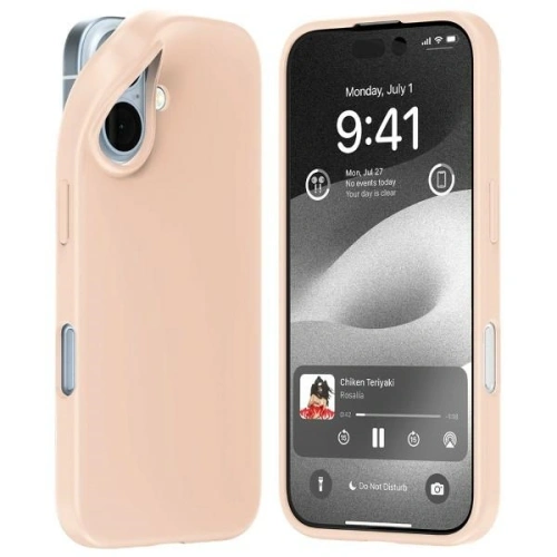 Kup Etui Mercury Soft do Apple iPhone 16 różowo-piaskowy - MCR594 - {ean13} - Sklep Home Screen