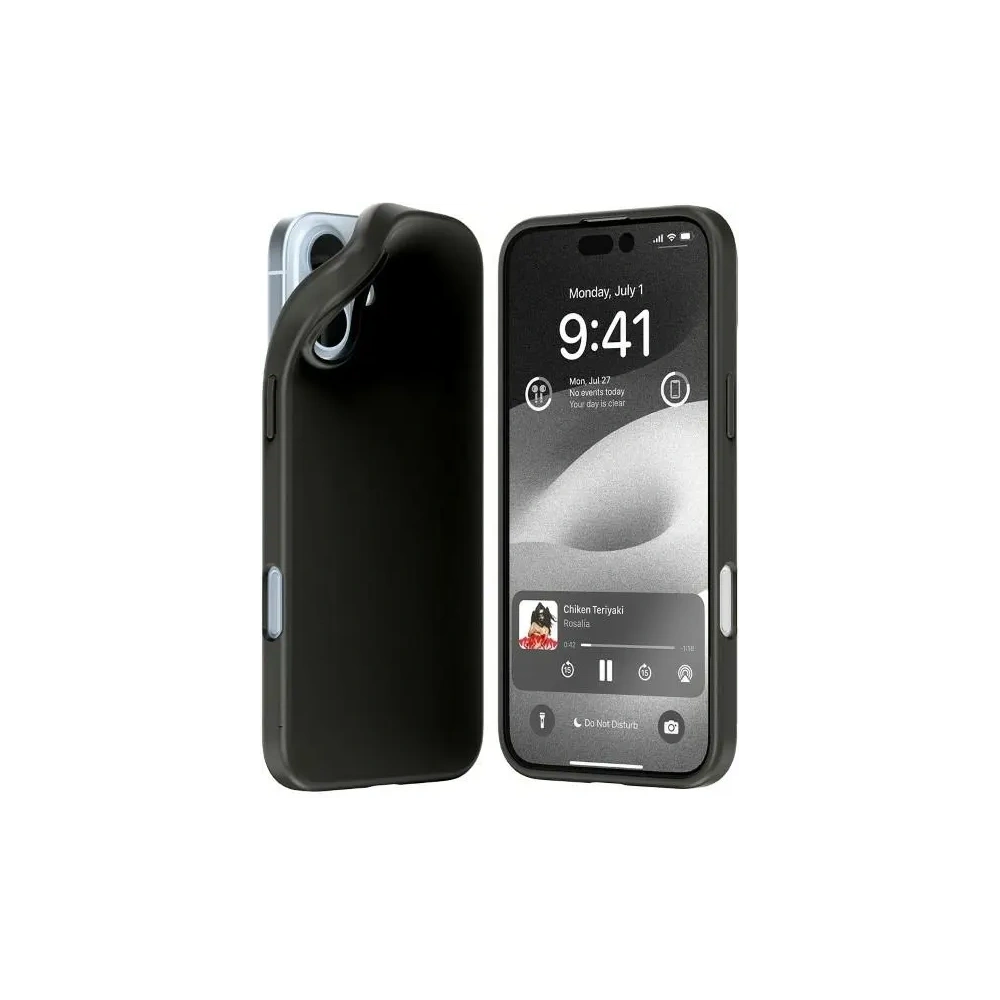 Etui Mercury Soft do Apple iPhone 16 Plus czarny