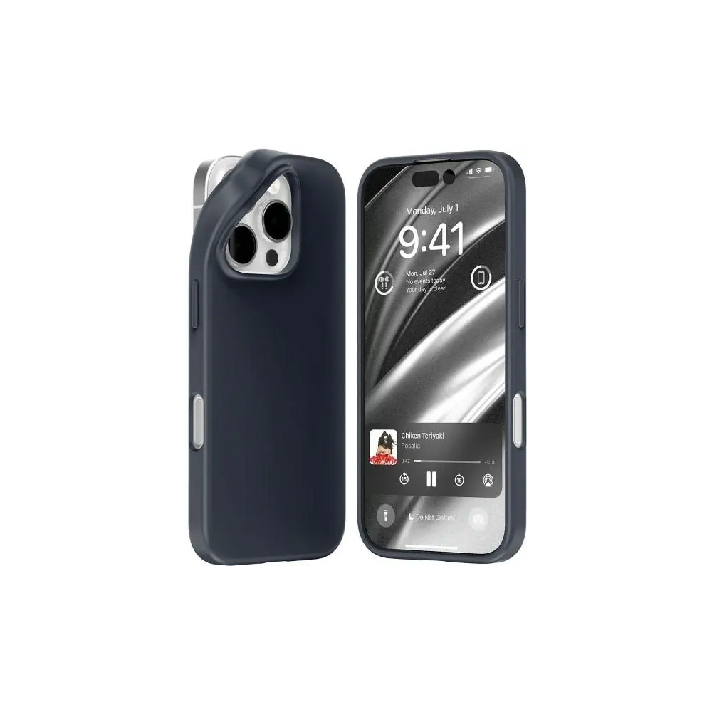 Etui Mercury Soft do Apple iPhone 16 Pro niebieski